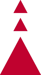 Triangles haut rouges
